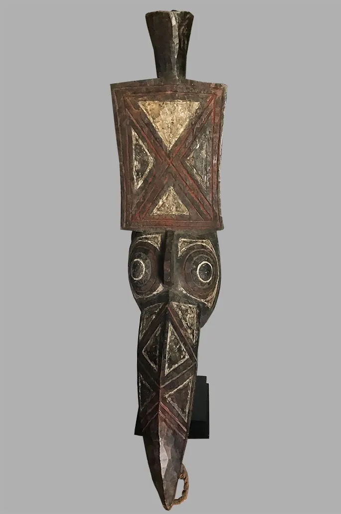 Masque Gourounsi à grand bec